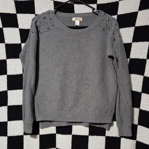 Women's Route 66 studded sweater small